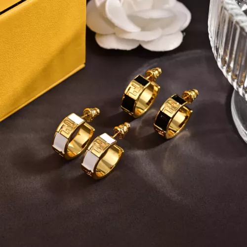 Replica Fendi Earrings For Women #1326345 $27.00 USD for Wholesale
