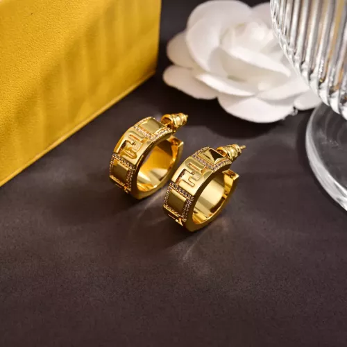 Replica Fendi Earrings For Women #1326347 $32.00 USD for Wholesale