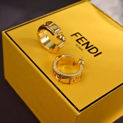Replica Fendi Earrings For Women #1326347 $32.00 USD for Wholesale