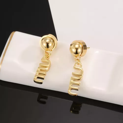 Cheap MIU MIU Earrings For Women #1326380, $$25.00 USD On MIU MIU Earrings
