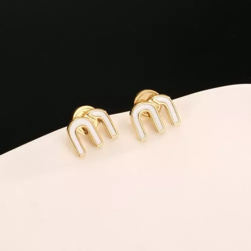 Cheap MIU MIU Earrings For Women #1326389, $$25.00 USD On MIU MIU Earrings