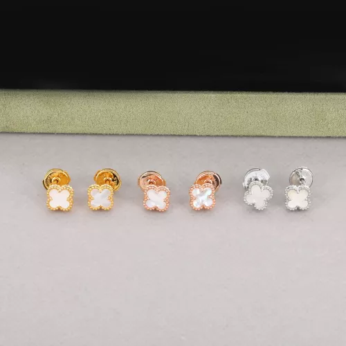 Replica Van Cleef & Arpels Earrings For Women #1326415 $32.00 USD for Wholesale