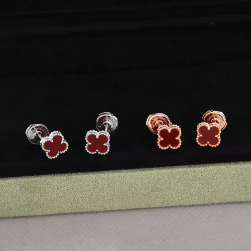 Replica Van Cleef & Arpels Earrings For Women #1326422 $32.00 USD for Wholesale