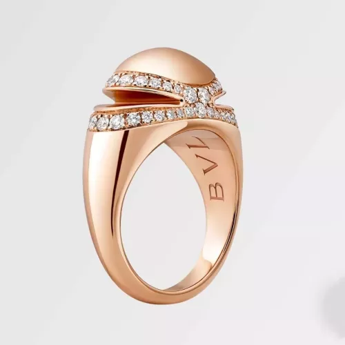 Cheap Bvlgari Rings In Rose Gold #1326508, $$48.00 USD On Bvlgari Rings