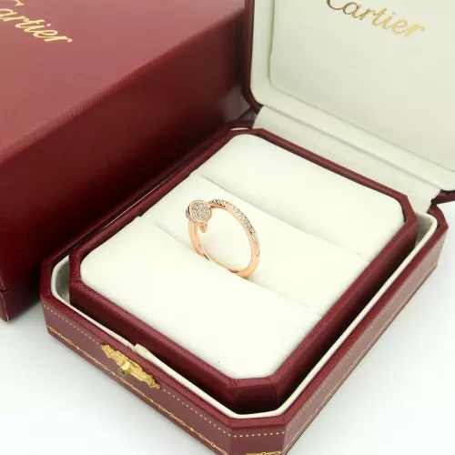 Replica Cartier Rings In Rose Gold #1326519 $25.00 USD for Wholesale