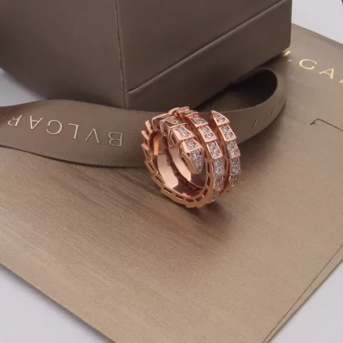 Cheap Bvlgari Rings In Rose Gold For Women #1326952, $$32.00 USD On Bvlgari Rings