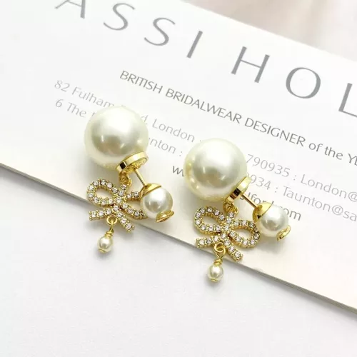 Replica Christian Dior Earrings For Women #1327110 $34.00 USD for Wholesale