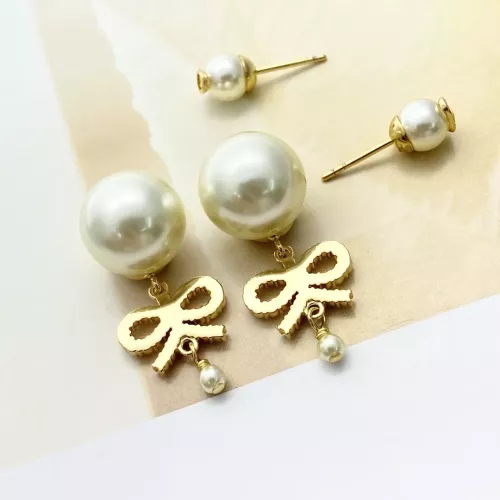 Replica Christian Dior Earrings For Women #1327110 $34.00 USD for Wholesale