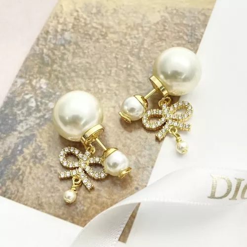 Replica Christian Dior Earrings For Women #1327110 $34.00 USD for Wholesale