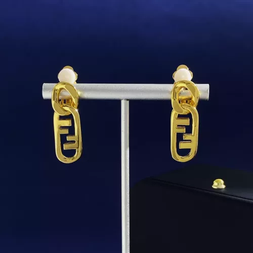 Replica Fendi Earrings For Women #1327273 $29.00 USD for Wholesale