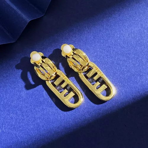 Replica Fendi Earrings For Women #1327273 $29.00 USD for Wholesale