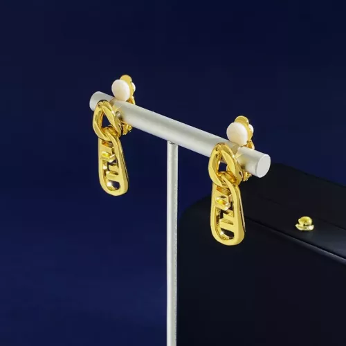 Replica Fendi Earrings For Women #1327273 $29.00 USD for Wholesale