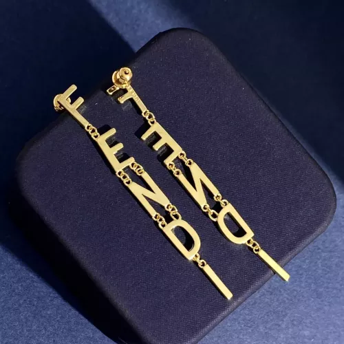 Replica Fendi Earrings For Women #1327274 $29.00 USD for Wholesale