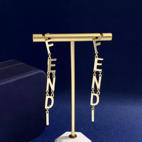 Replica Fendi Earrings For Women #1327274 $29.00 USD for Wholesale