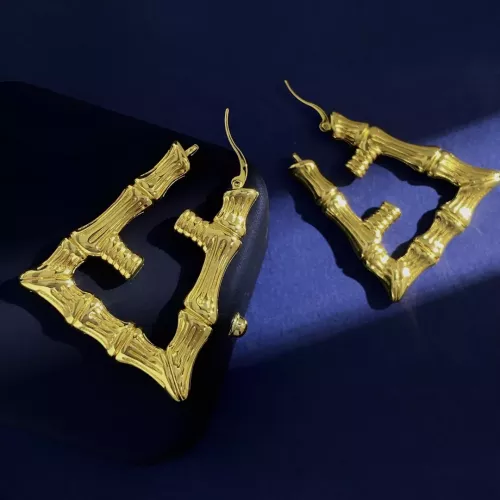 Replica Fendi Earrings For Women #1327282 $32.00 USD for Wholesale