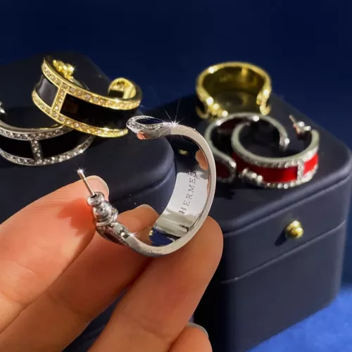 Replica Hermes Earrings For Women #1327366 $29.00 USD for Wholesale
