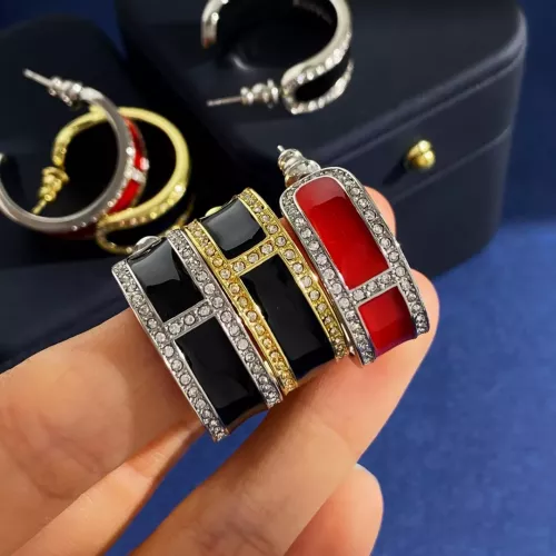 Replica Hermes Earrings For Women #1327366 $29.00 USD for Wholesale