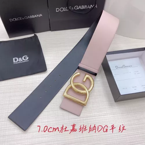 Cheap Dolce &amp; Gabbana D&amp;G AAA Quality Belts In 7.0cm For Unisex #1327474, $$60.00 USD On Dolce &amp; Gabbana D&amp;G AAA Quality Belts
