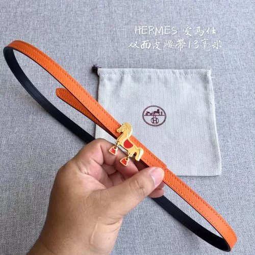 Cheap Hermes AAA Quality Belts In 1.3cm For Women #1327561, $$52.00 USD On Hermes AAA Quality Belts