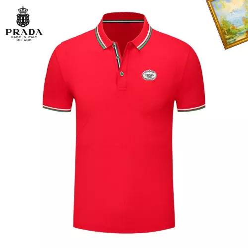 Cheap Prada T-Shirts Short Sleeved For Men #1327713, $$29.00 USD On Prada T-Shirts