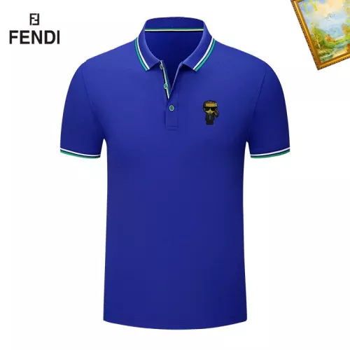 Cheap Fendi T-Shirts Short Sleeved For Men #1327746, $$29.00 USD On Fendi T-Shirts