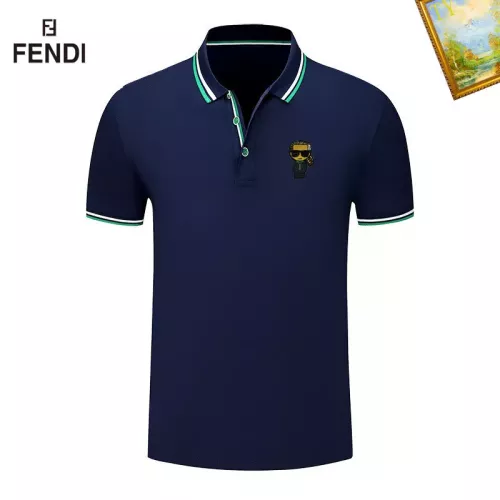 Cheap Fendi T-Shirts Short Sleeved For Men #1327747, $$29.00 USD On Fendi T-Shirts