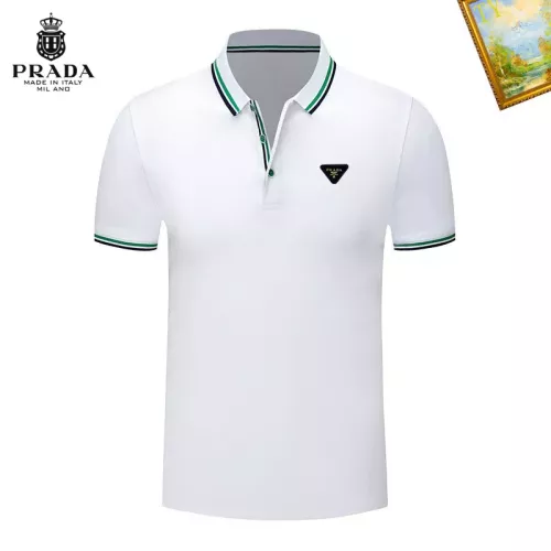Cheap Prada T-Shirts Short Sleeved For Men #1327756, $$29.00 USD On Prada T-Shirts