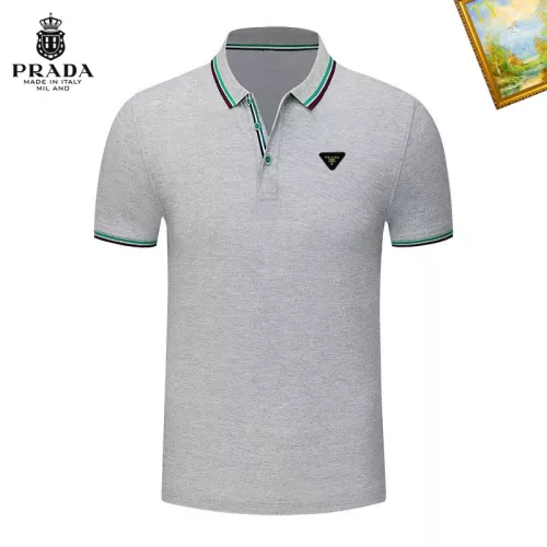 Cheap Prada T-Shirts Short Sleeved For Men #1327757, $$29.00 USD On Prada T-Shirts