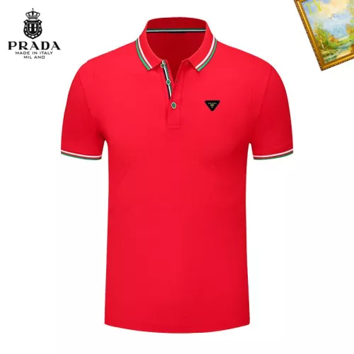 Cheap Prada T-Shirts Short Sleeved For Men #1327759, $$29.00 USD On Prada T-Shirts