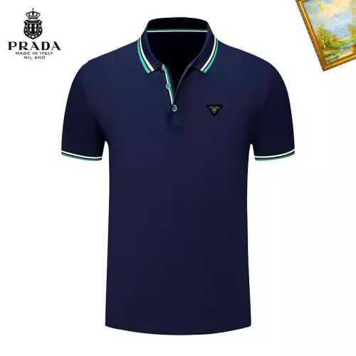 Cheap Prada T-Shirts Short Sleeved For Men #1327761, $$29.00 USD On Prada T-Shirts