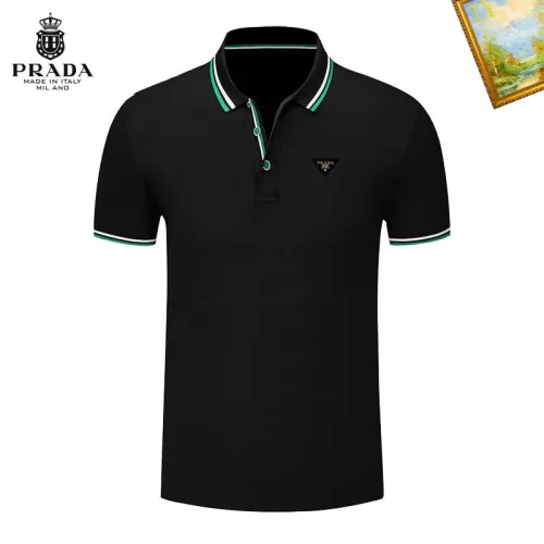 Cheap Prada T-Shirts Short Sleeved For Men #1327762, $$29.00 USD On Prada T-Shirts