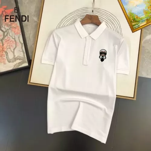 Cheap Fendi T-Shirts Short Sleeved For Men #1327845, $$29.00 USD On Fendi T-Shirts