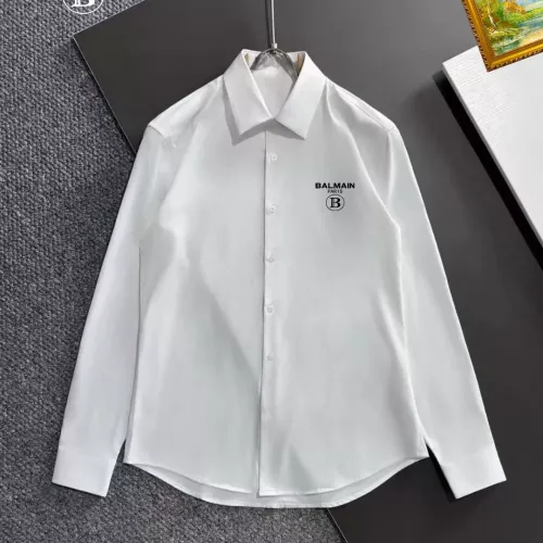 Cheap Balmain Shirts Long Sleeved For Unisex #1327912, $$40.00 USD On Balmain Shirts