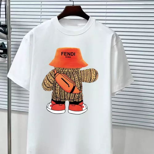 Cheap Fendi T-Shirts Short Sleeved For Unisex #1327974, $$34.00 USD On Fendi T-Shirts
