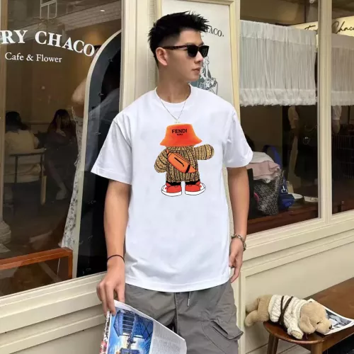 Replica Fendi T-Shirts Short Sleeved For Unisex #1327974 $34.00 USD for Wholesale