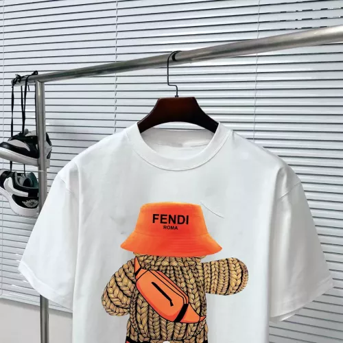 Replica Fendi T-Shirts Short Sleeved For Unisex #1327974 $34.00 USD for Wholesale