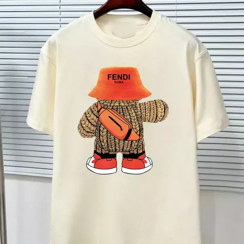 Cheap Fendi T-Shirts Short Sleeved For Unisex #1327975, $$34.00 USD On Fendi T-Shirts