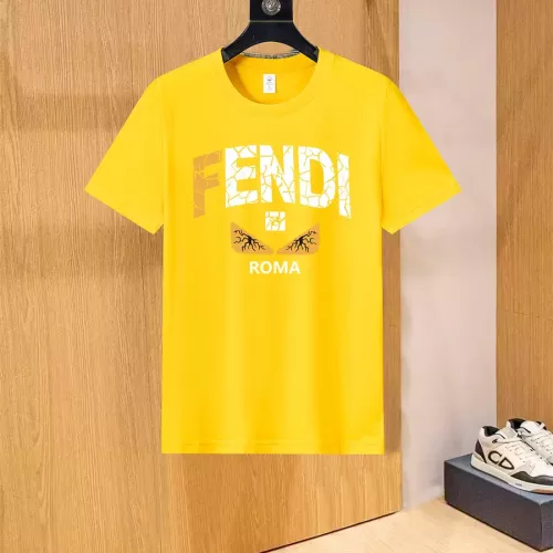 Cheap Fendi T-Shirts Short Sleeved For Unisex #1328045, $$34.00 USD On Fendi T-Shirts