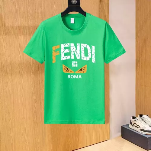 Cheap Fendi T-Shirts Short Sleeved For Unisex #1328047, $$34.00 USD On Fendi T-Shirts