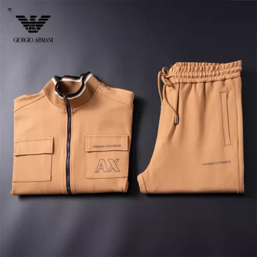 Replica Armani Tracksuits Long Sleeved For Men #1328162 $85.00 USD for Wholesale