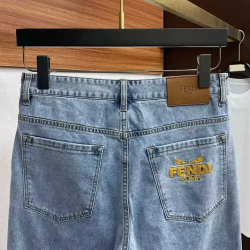 Replica Fendi Jeans For Men #1328170 $40.00 USD for Wholesale