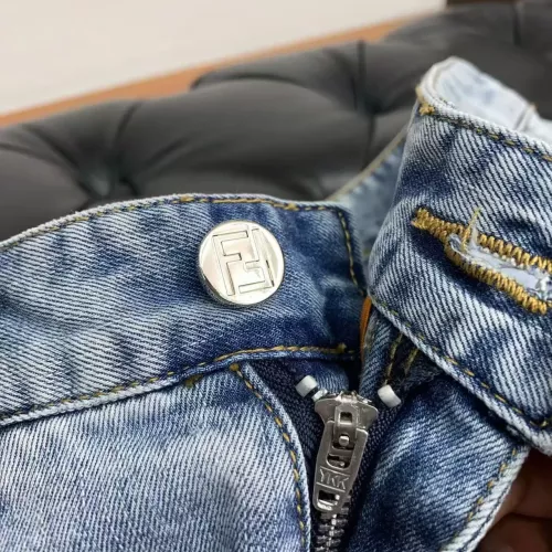 Replica Fendi Jeans For Men #1328170 $40.00 USD for Wholesale