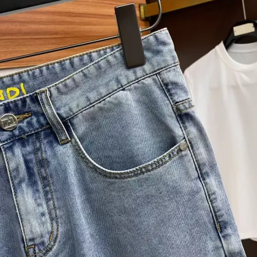 Replica Fendi Jeans For Men #1328170 $40.00 USD for Wholesale