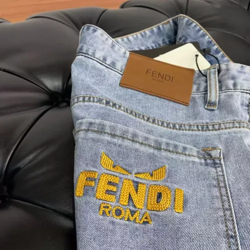 Replica Fendi Jeans For Men #1328170 $40.00 USD for Wholesale