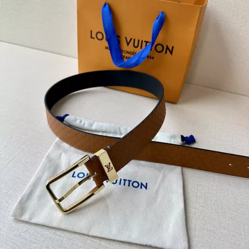 Replica Louis Vuitton AAA Quality Belts In 3.5cm For Men #1328208 $60.00 USD for Wholesale