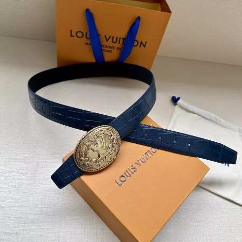 Replica Louis Vuitton AAA Quality Belts In 3.5cm For Men #1328214 $68.00 USD for Wholesale