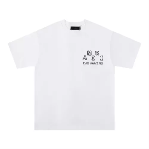 Replica Amiri T-Shirts Short Sleeved For Unisex #1328264 $32.00 USD for Wholesale