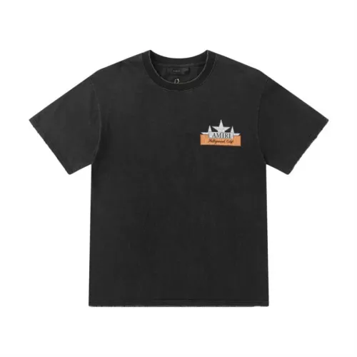 Replica Amiri T-Shirts Short Sleeved For Unisex #1328364 $42.00 USD for Wholesale