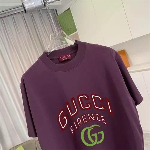 Replica Gucci T-Shirts Short Sleeved For Unisex #1328391 $42.00 USD for Wholesale