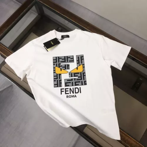 Cheap Fendi T-Shirts Short Sleeved For Men #1328523, $$42.00 USD On Fendi T-Shirts